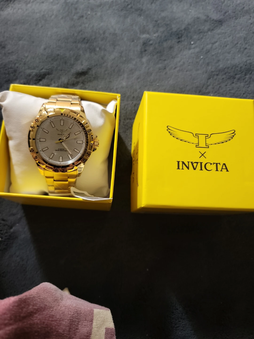 Invicta Men's Gold Tone Stainless Steel Watch