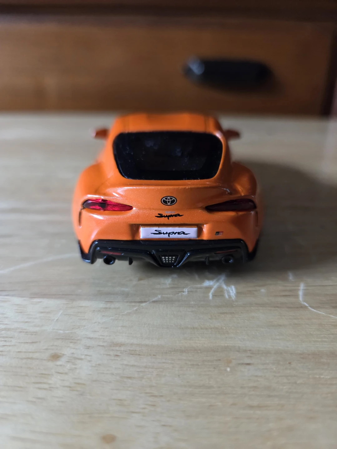 Orange 2020 Toyota Supra Toy Car - photo 3