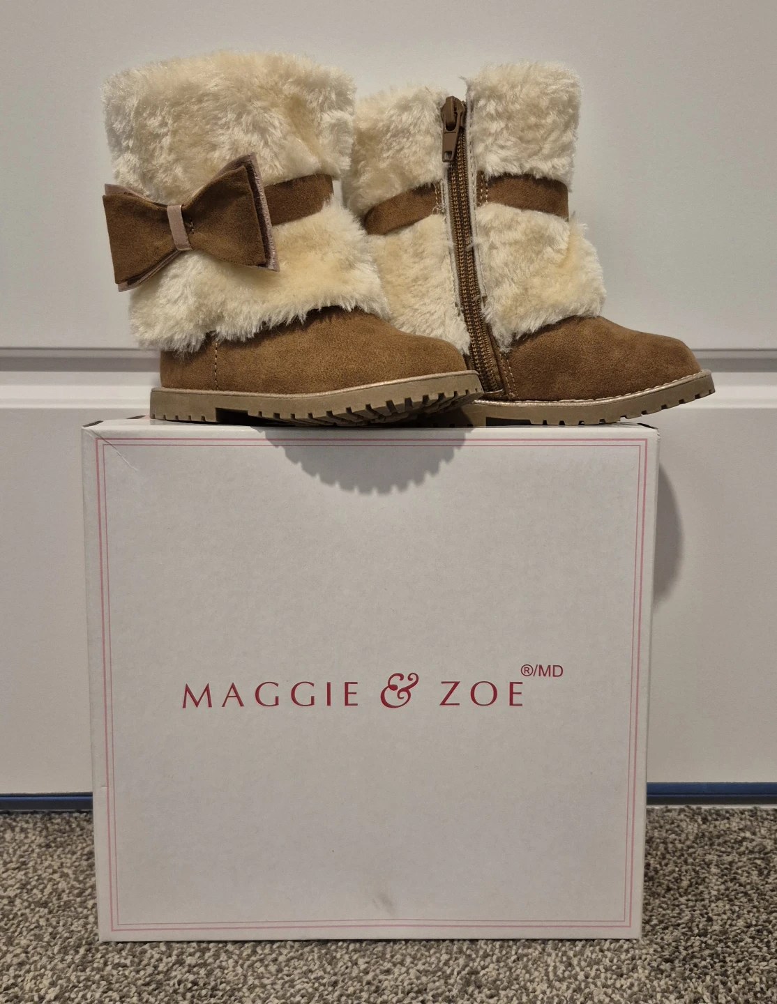 Maggie & Zoe Baby Brown Faux-Fur Boots - photo 2