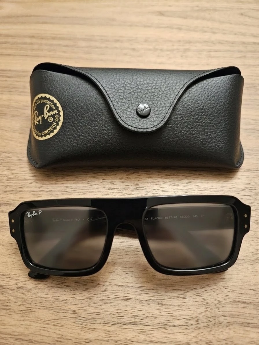Ray-Ban Lukas RB4454 Rectangular Polarized Sunglasses - photo 3