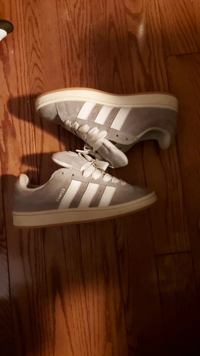 Adidas Campus Grey Suede Sneakers - photo 3