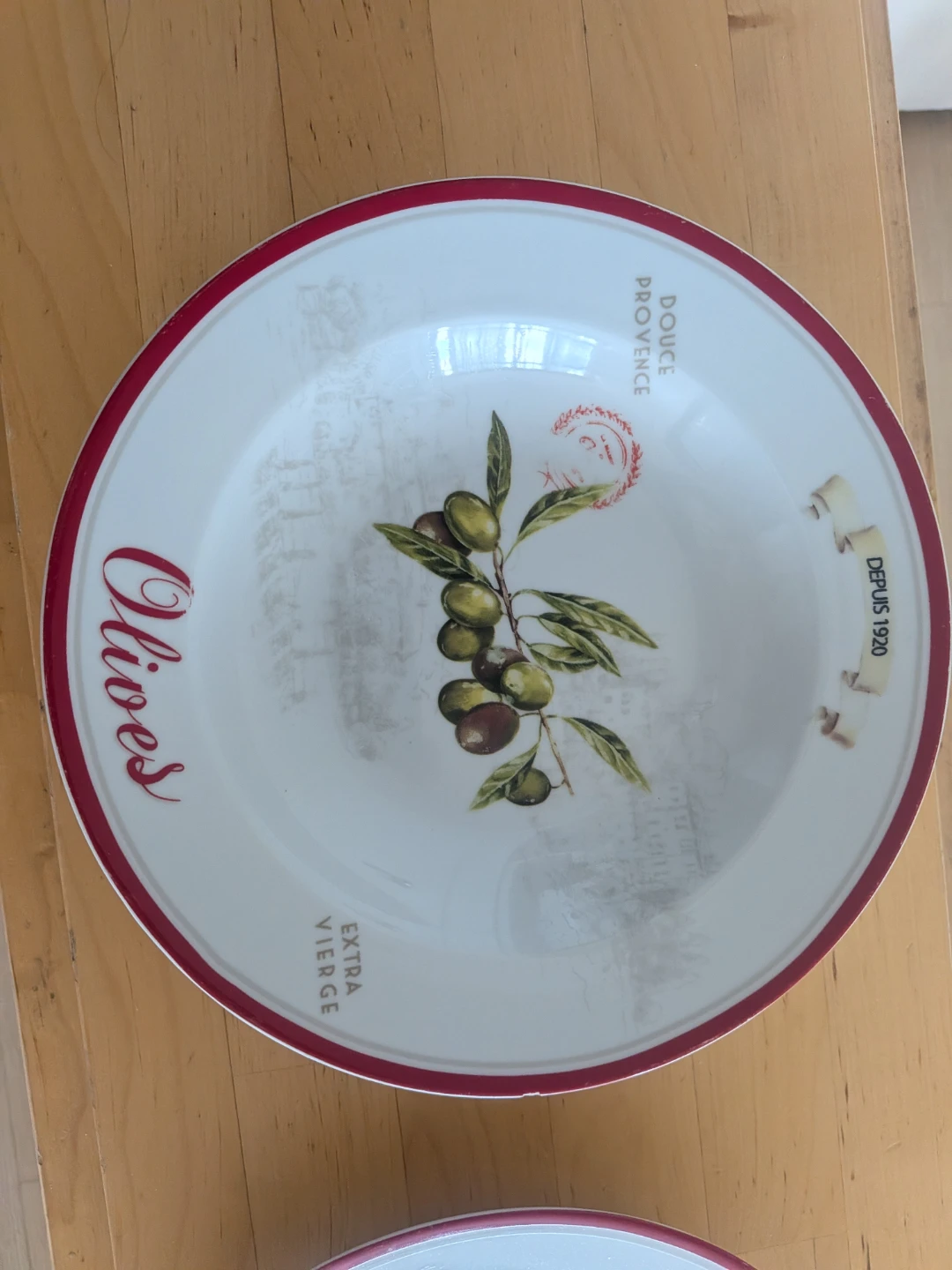 4 Douce Provence Olives Pasta Bowls with one large serving bowl - photo 4