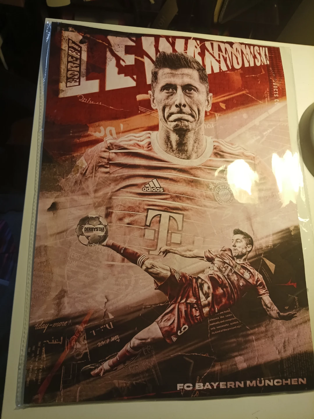 Robert Lewandowski Bayern Munich Soccer Poster
