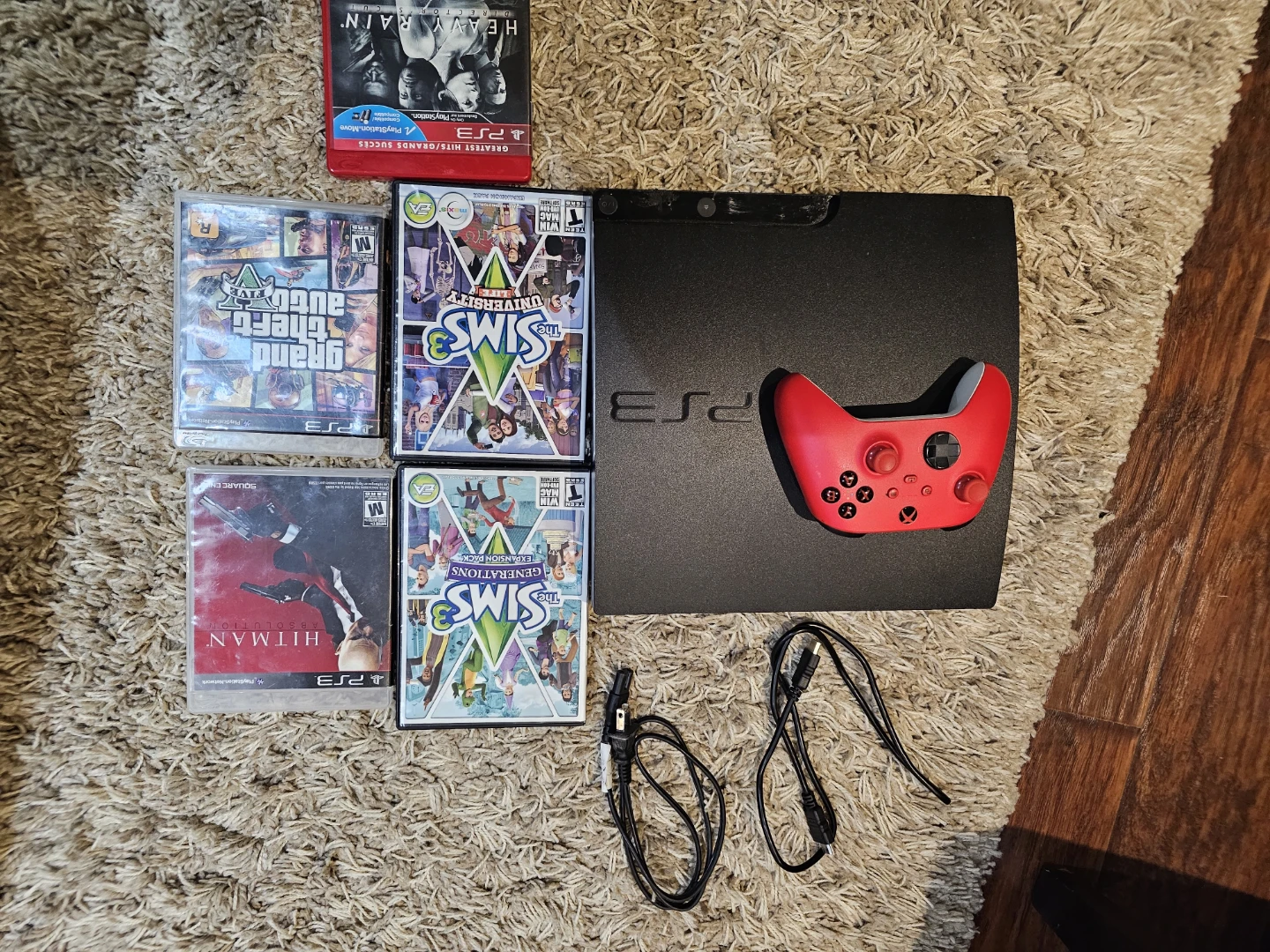 PlayStation 3 Console Bundle with Games and Controller - photo 5