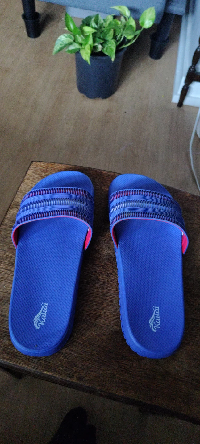 Kauai Blue Slide Sandals - photo 4