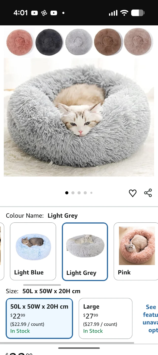 Cat Scratching Posts, Fluffy Bed and Litter Box - photo 5