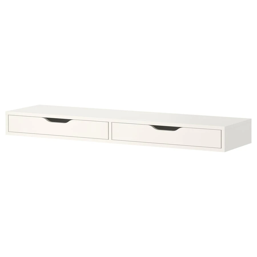 IKEA EKBY ALEX Shelf with Drawers (119x29 cm