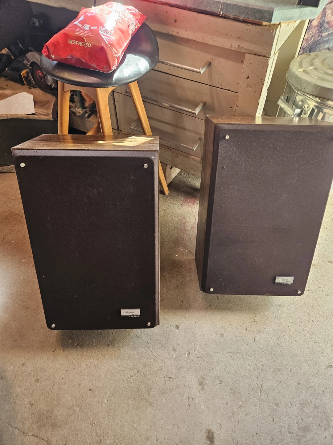 Vintage speakers for sale.