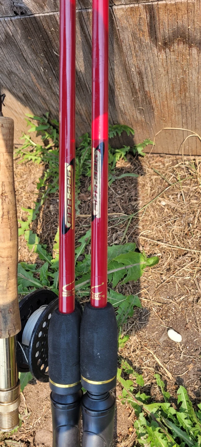 Fishing Rods and Reels with Tackle