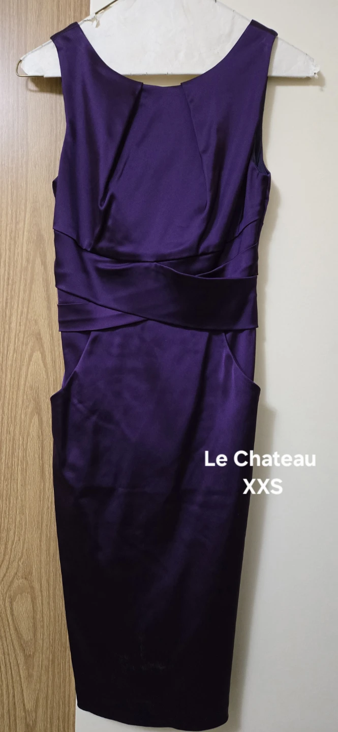 Le Chateau Purple Dress