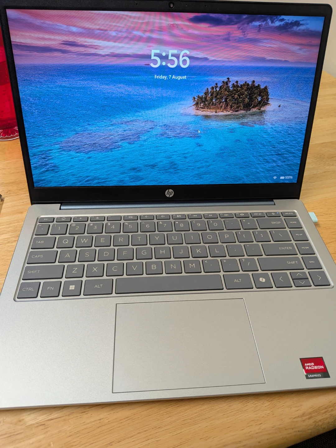 HP Stream Laptop 14" HD. AMD Athlon 7120 4GB RAM. 288GB
