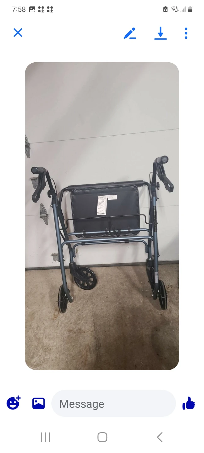 Oversize Walker with Seat - photo 4