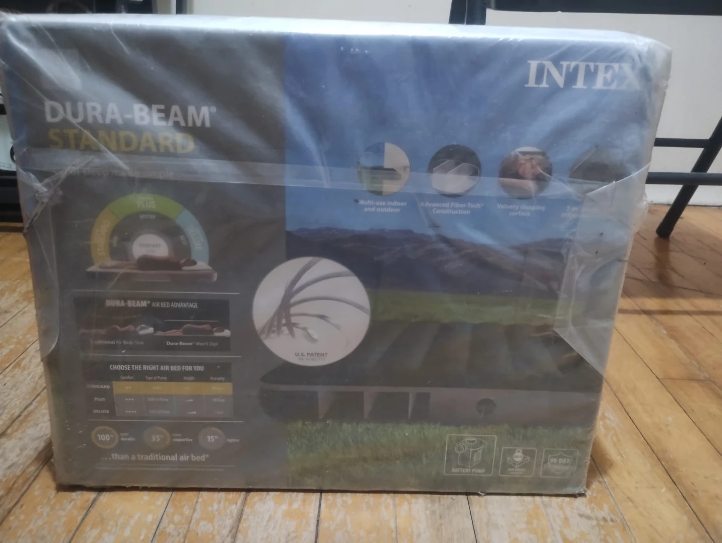 INTEX Dura-Beam QueenAir Mattress – New/Unused in Box - photo 2