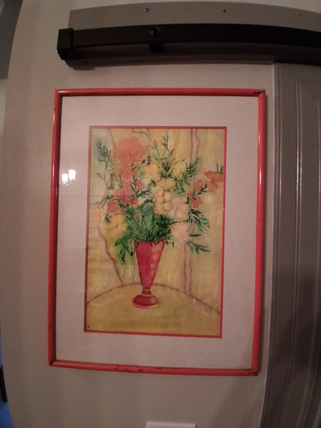 Framed Floral Watercolour Painting - photo 3