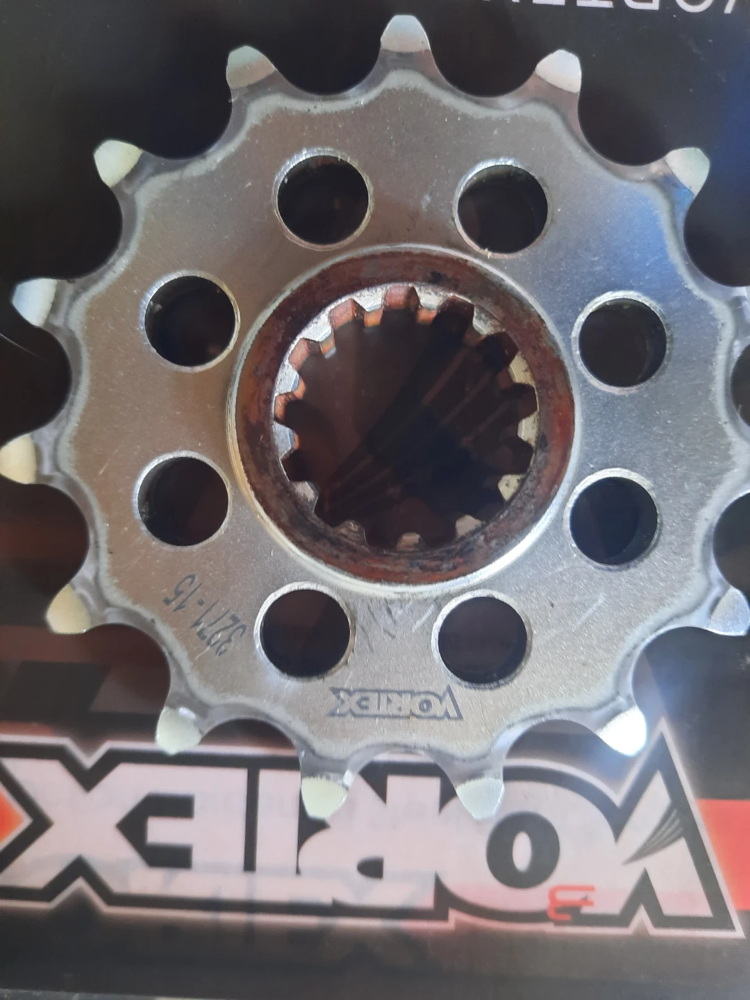Vortex 520 chain and sprockets  15T / 50T - photo 5
