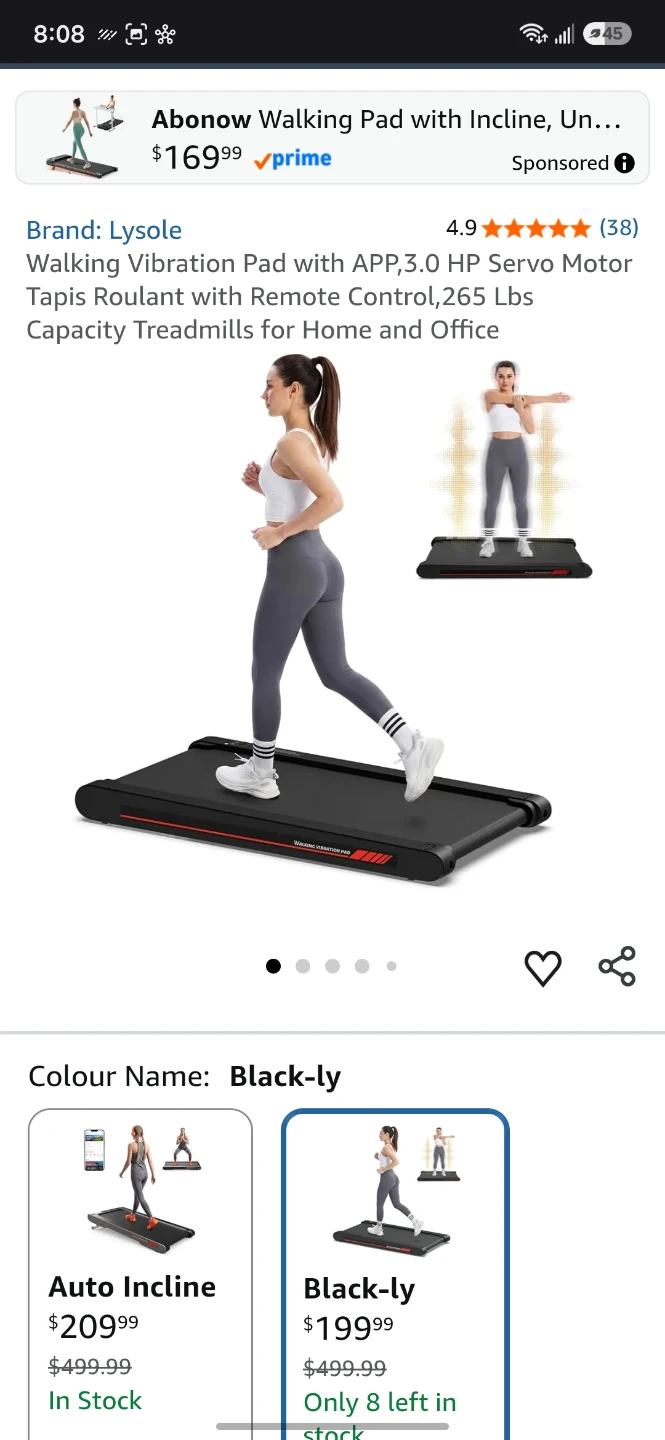 Walking Vibration Pad. Brand new