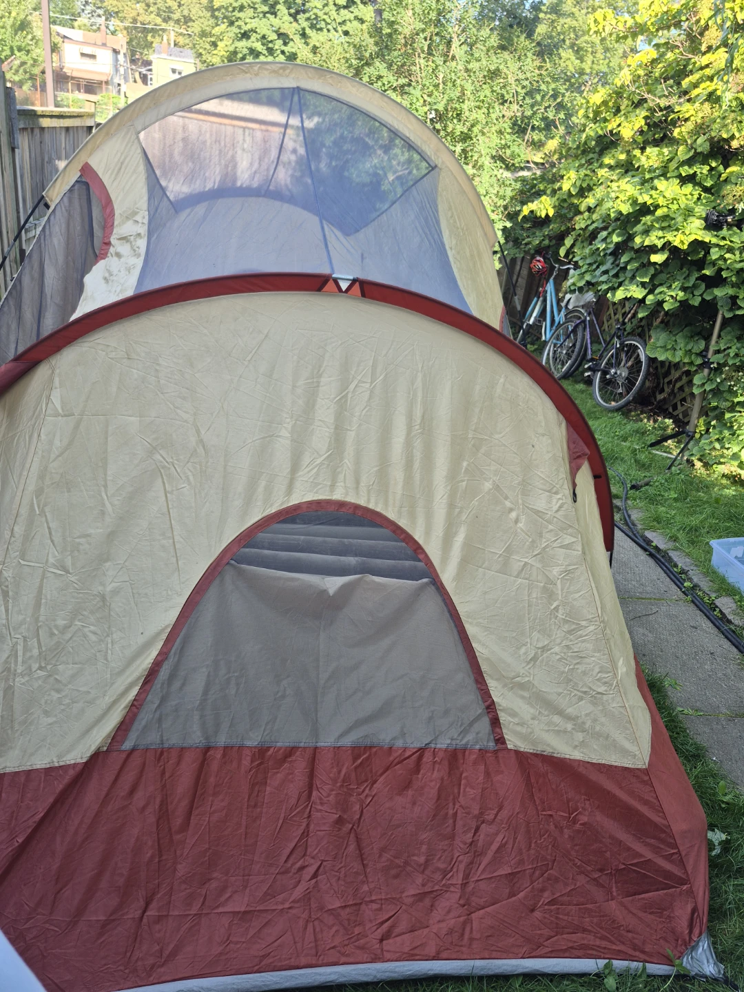 10-Person Family Camping Tent Bundle with Air Mattresses - photo 3