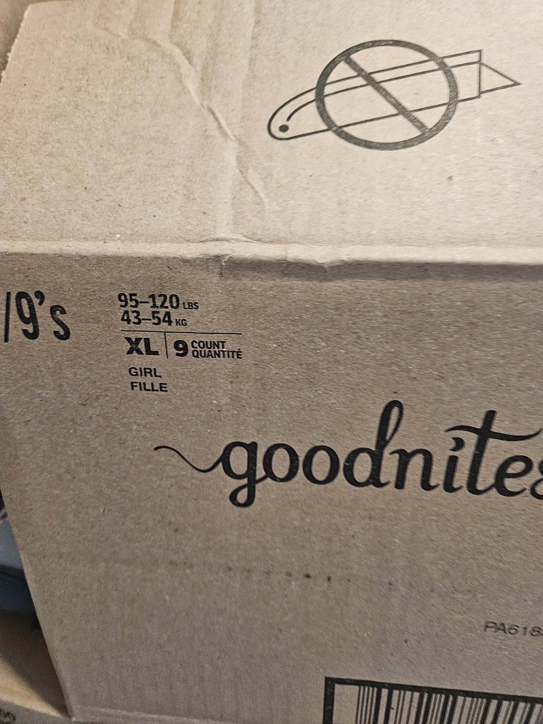 Goodnights diapers girl XL - photo 3