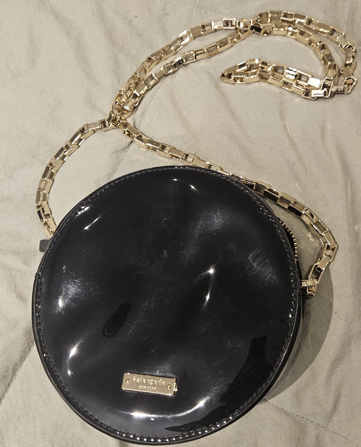 AUTHENTIC Kate Spade Glimmerton Station Clock Crossbody Bag - photo 2