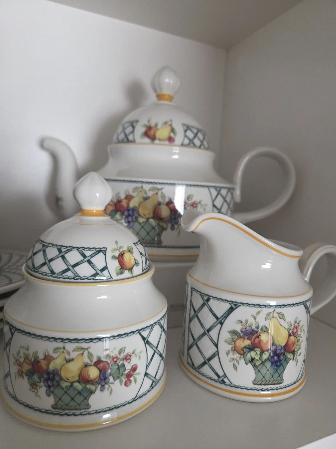 Villeroy & Boch "Basket" 1748 Vintage Tea / Coffee Set