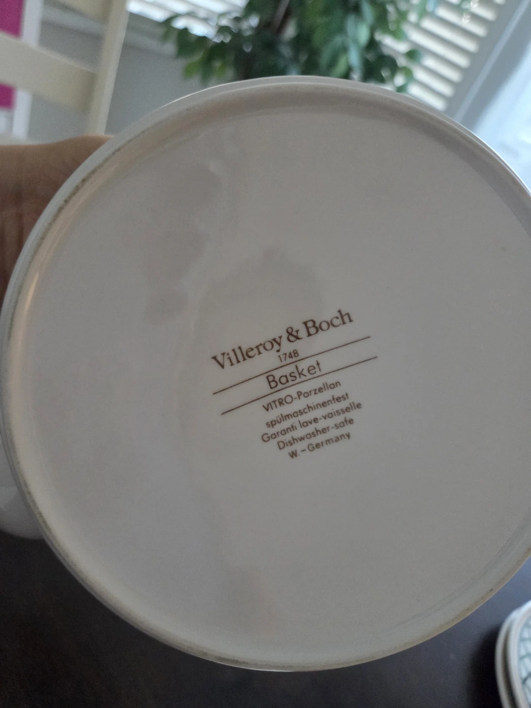 Villeroy & Boch "Basket" 1748 Vintage Tea / Coffee Set - photo 5
