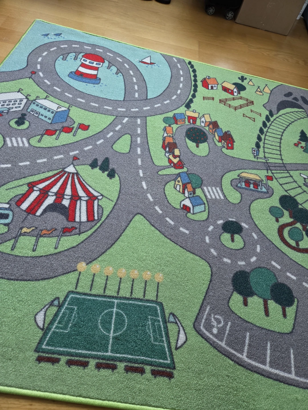 IKEA STADSDELL Play Mat Rug 130x133 cm - photo 3