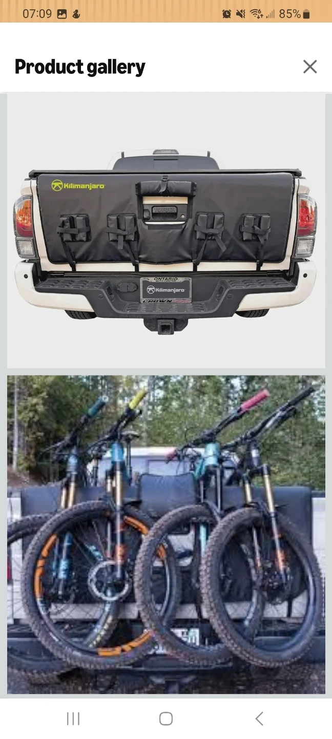 Kilimanjaro 53-inch Tailgate Bicycle Pad - photo 2