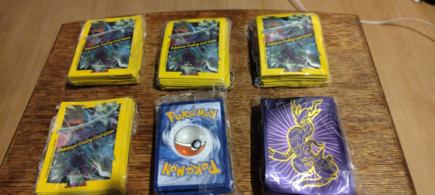 Pokemon Trading Card Game Sleeves and Deck Box