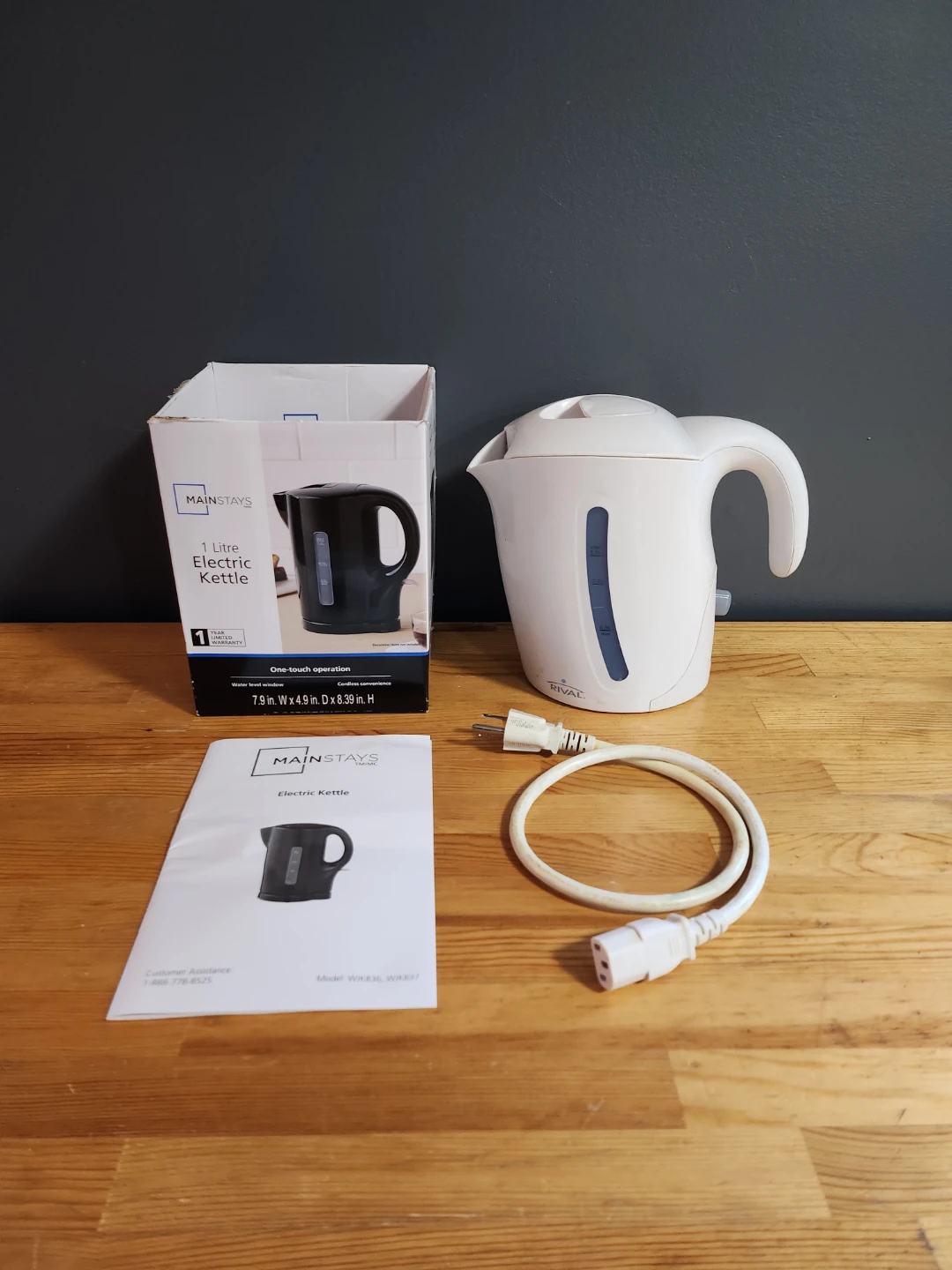 Rival Electric Kettle 1L
