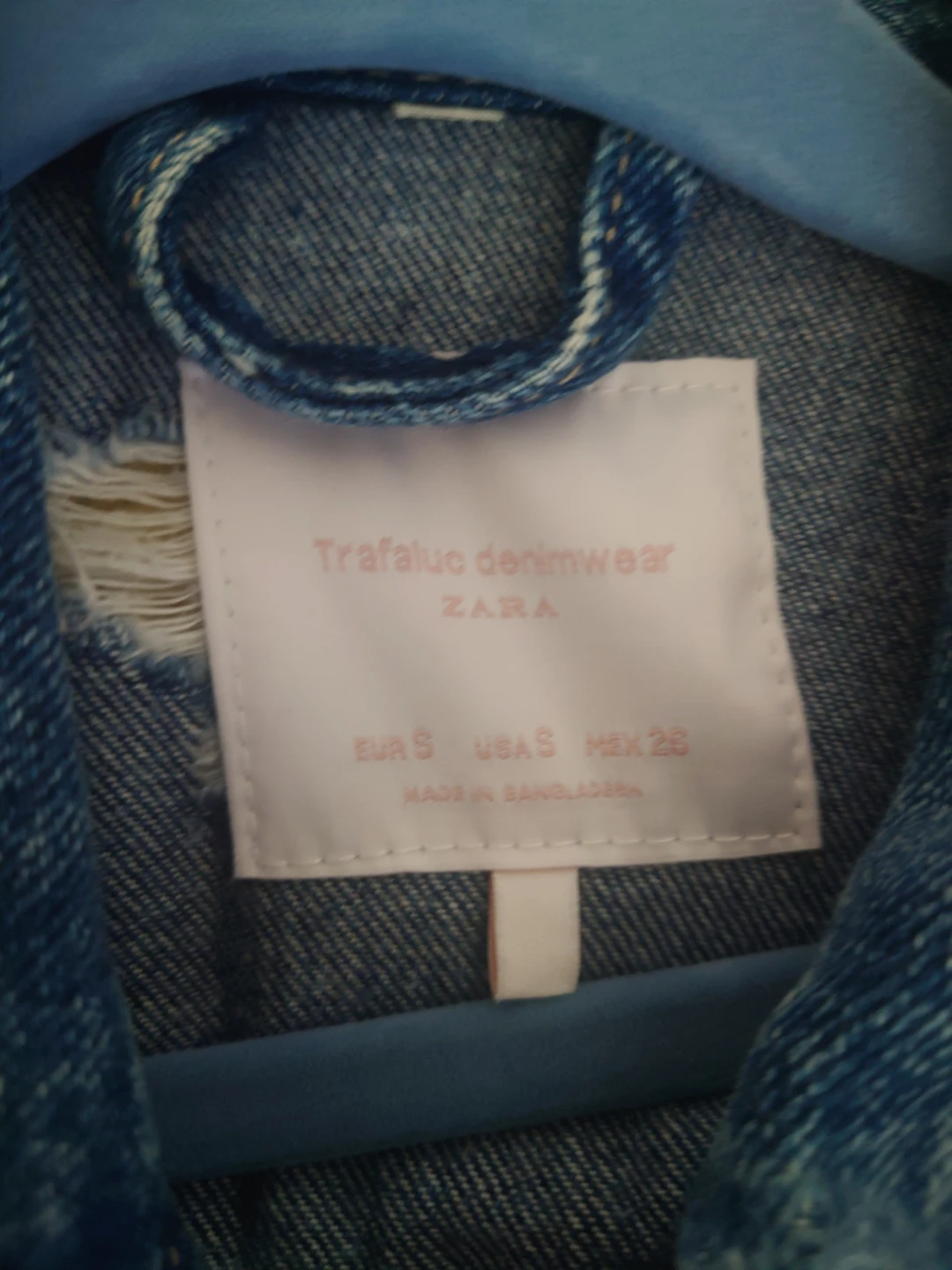 ZARA Distressed Long Jean Jacket - photo 4