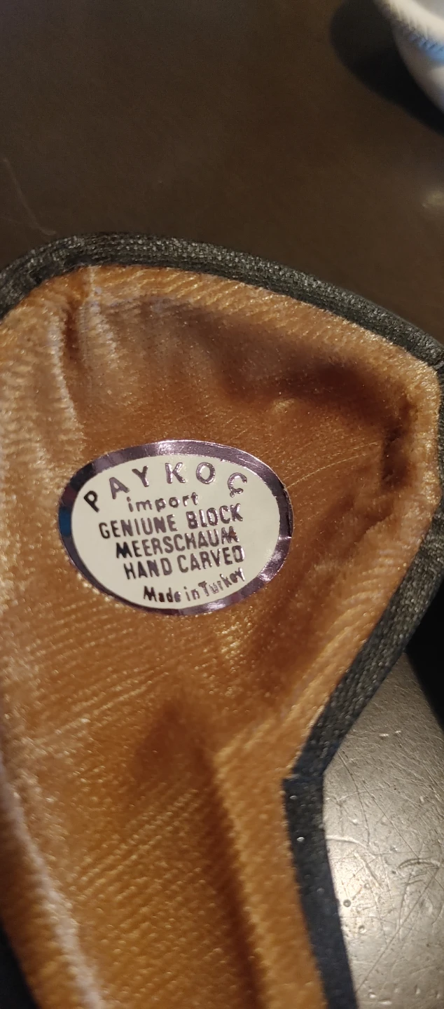 PAYKO Import Genuine Block Meerschaum Hand Carved Pipe - photo 2