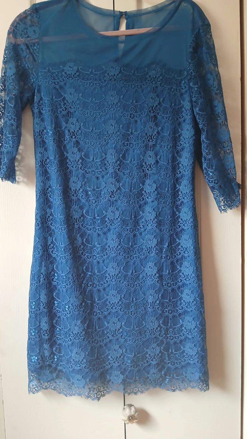 Blue Lace Dress
