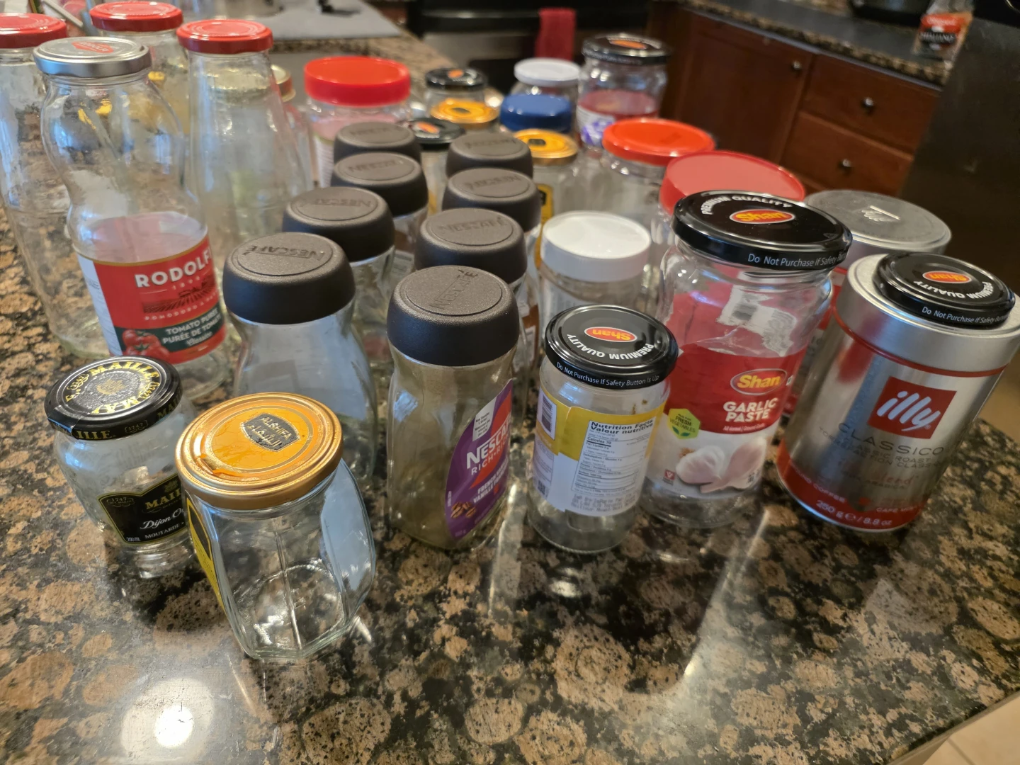 Empty Glass Jars – Great for organizing - photo 2