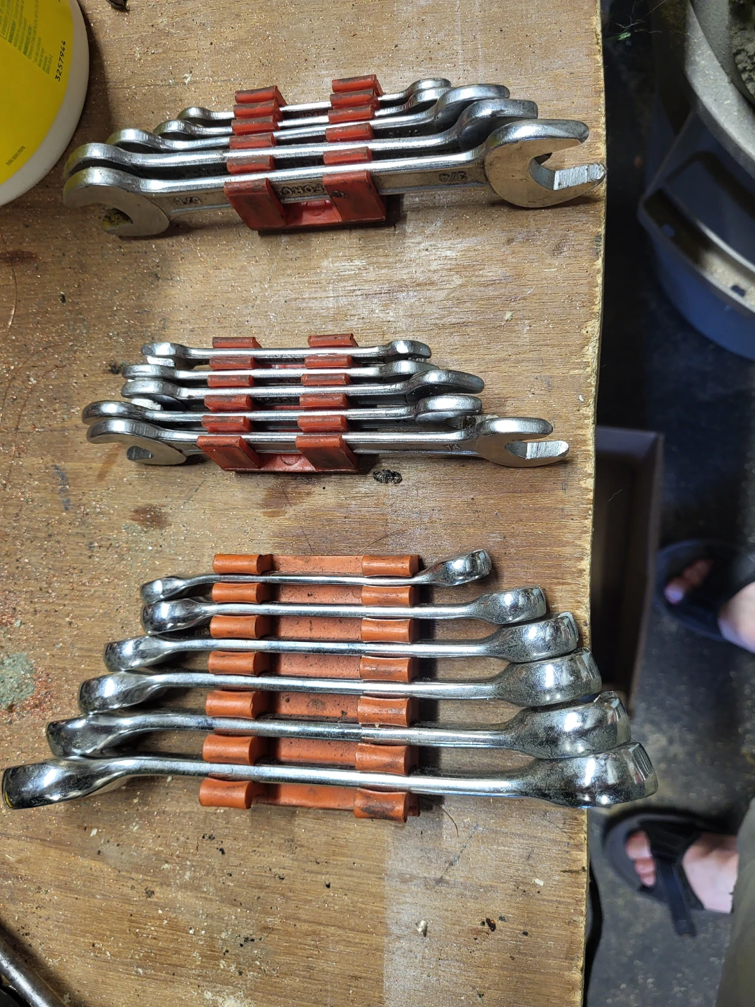 Power Fist 6pc SAE Flare Nut Wrench Set