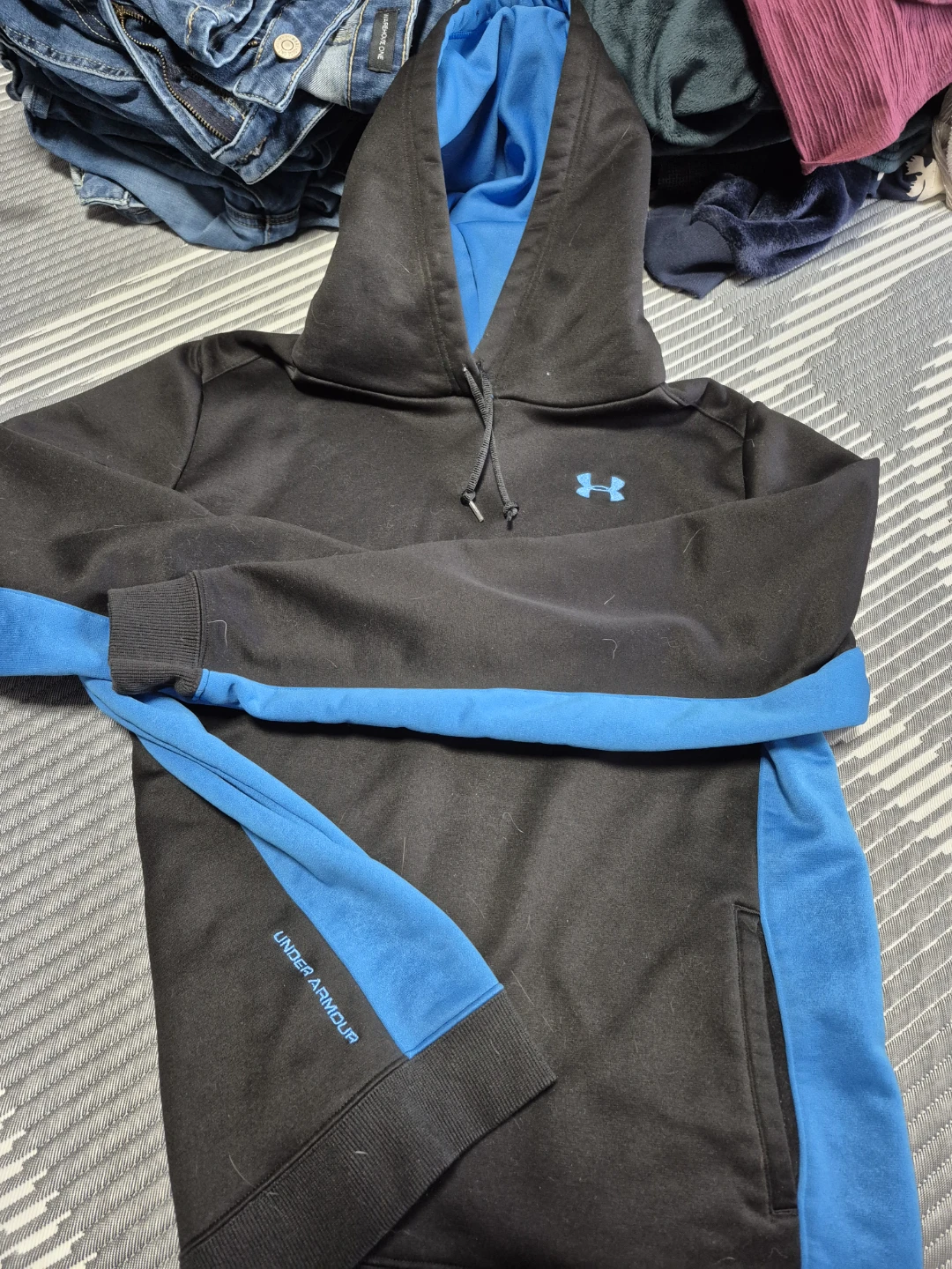 Under Armour Hoodie - Black/Blue
