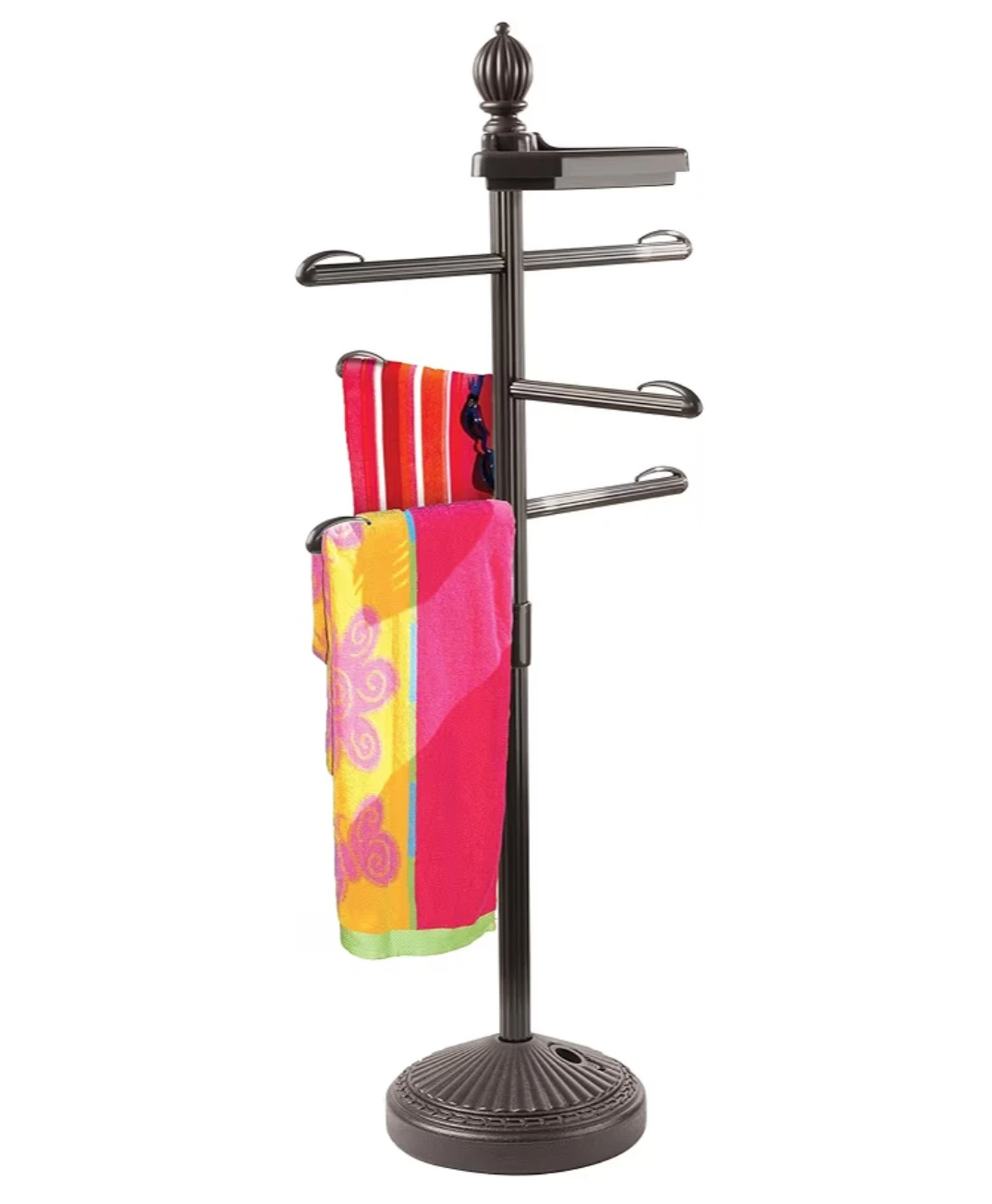 O2Cool Pool Valet with Swiveling Accessory Tray