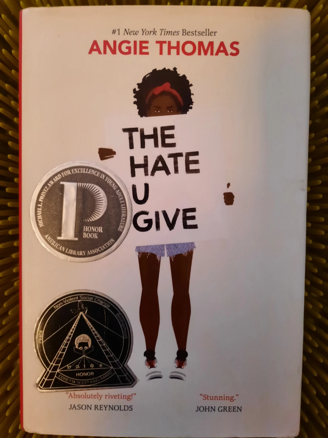 The hate u give book 🧡
