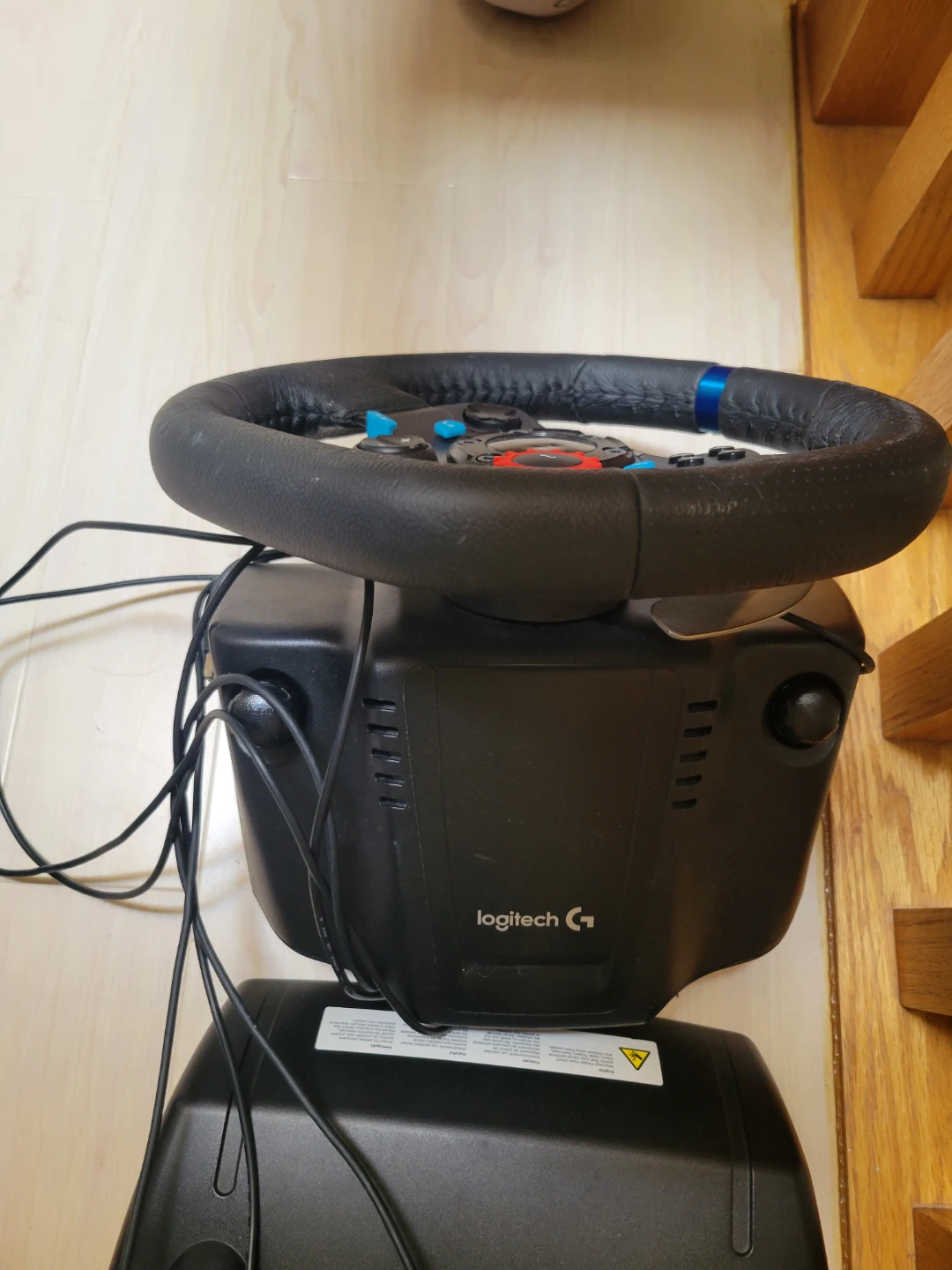Logitech G Driving Force Steering Wheel and Pedals - photo 2