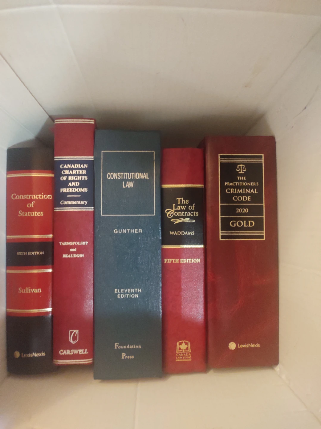 Collection of Canadian Law Books