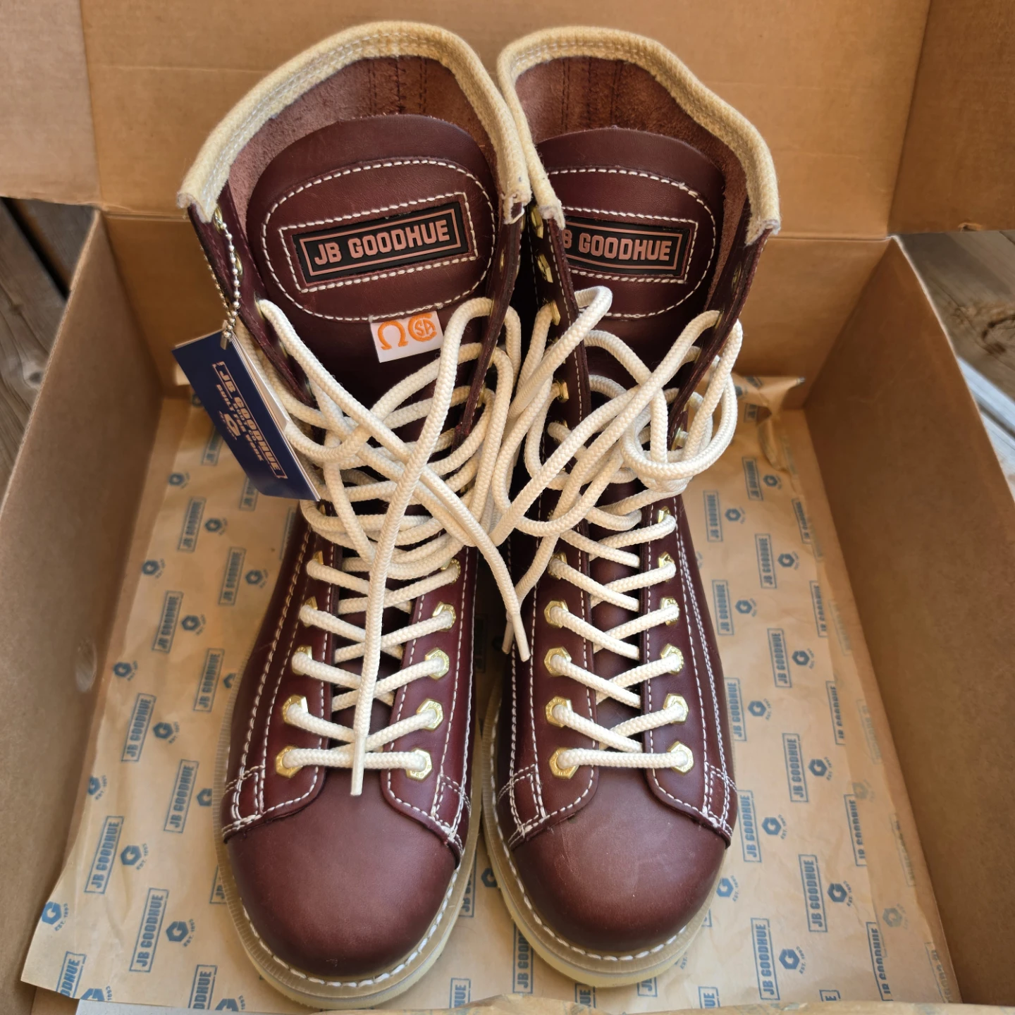 NEW! JB Goodhue Ironworker Rigger Boots - Size 8.5 - photo 4