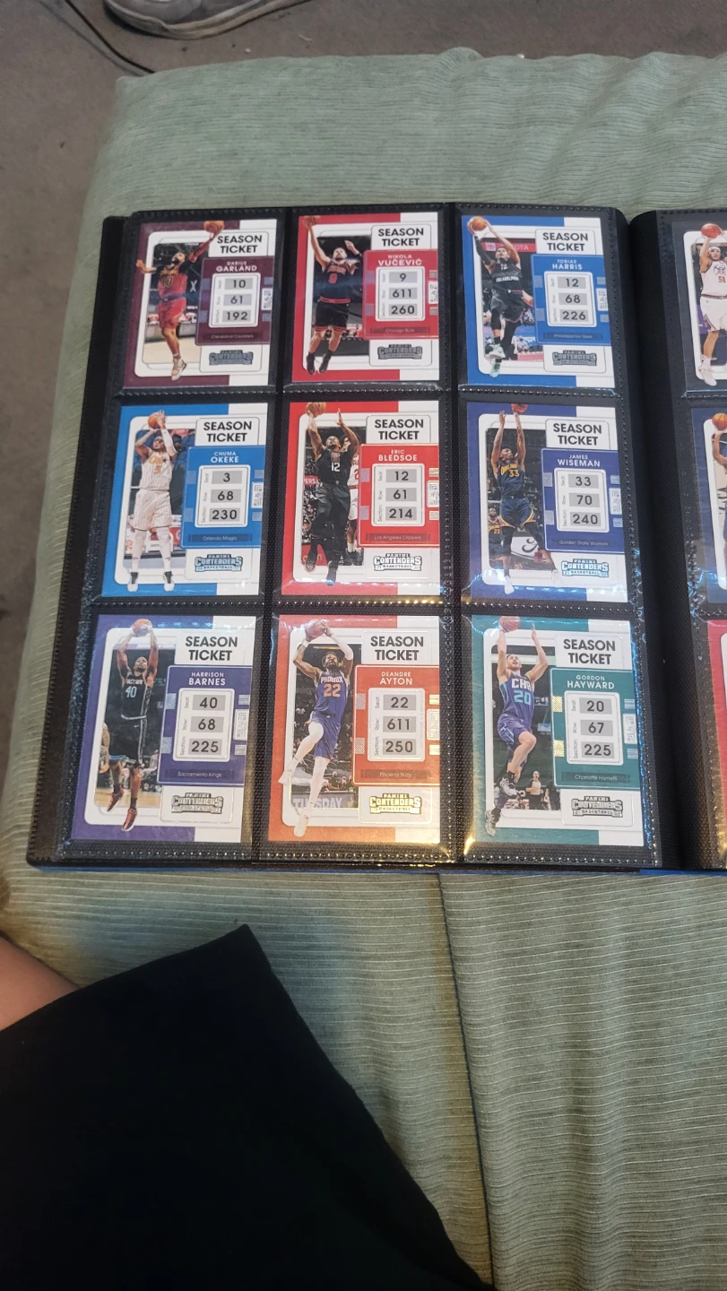 Panini Contenders Season Ticket Basketball Cards