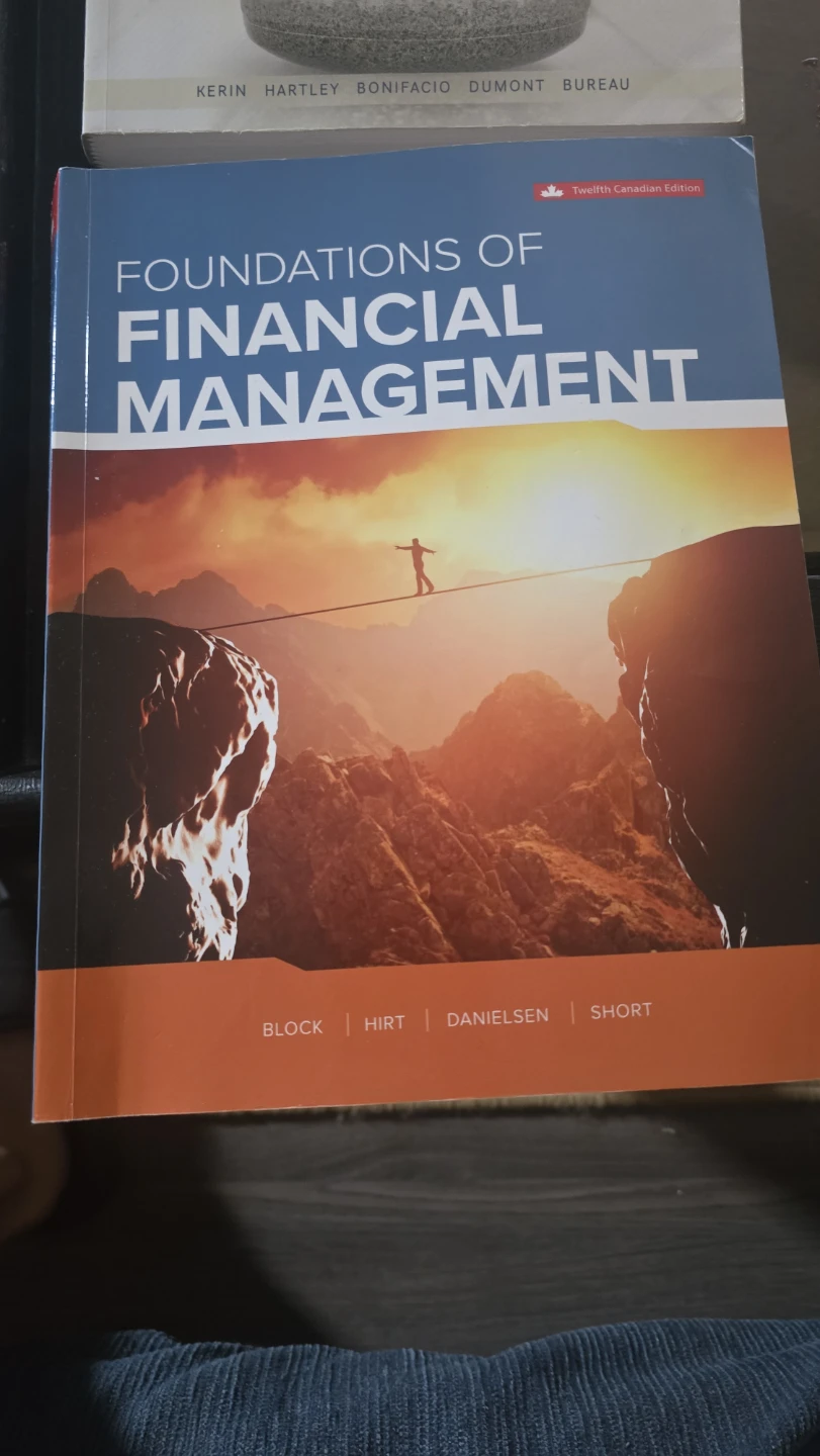 Foundations of Financial Management Twelfth Canadian