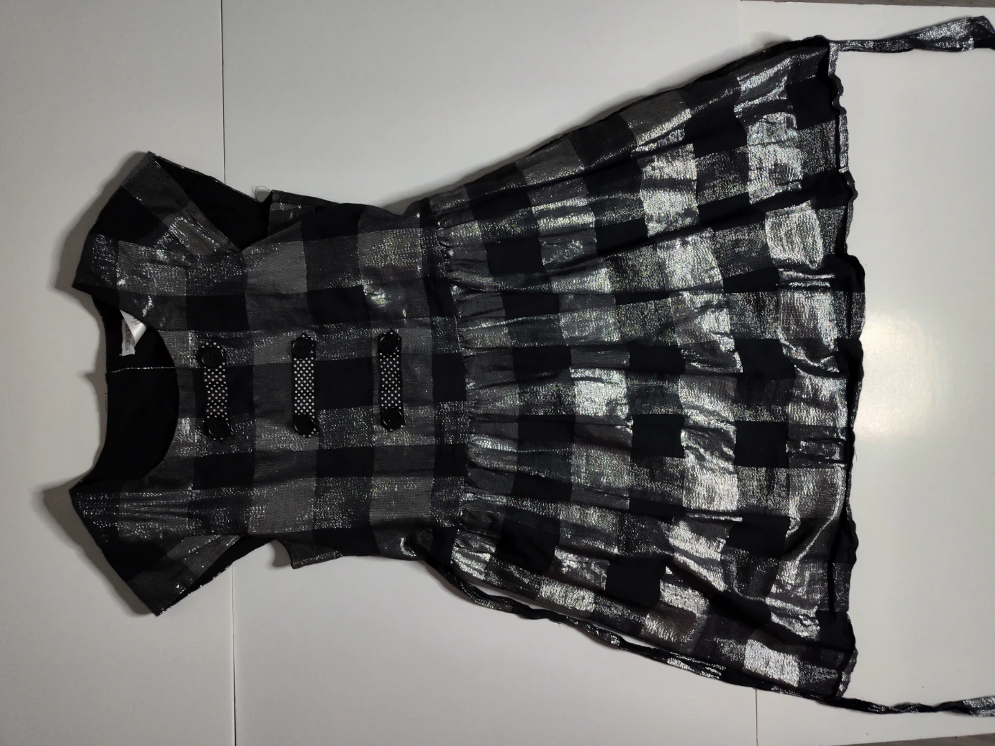 NEWBERRY Girls Plaid Dress Size 14 - photo 2
