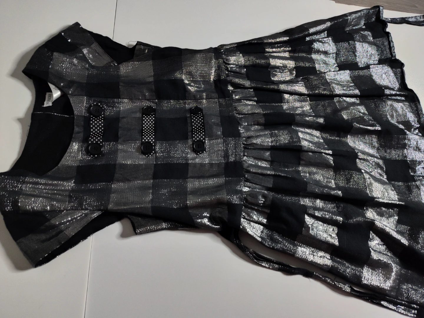 NEWBERRY Girls Plaid Dress Size 14 - photo 3