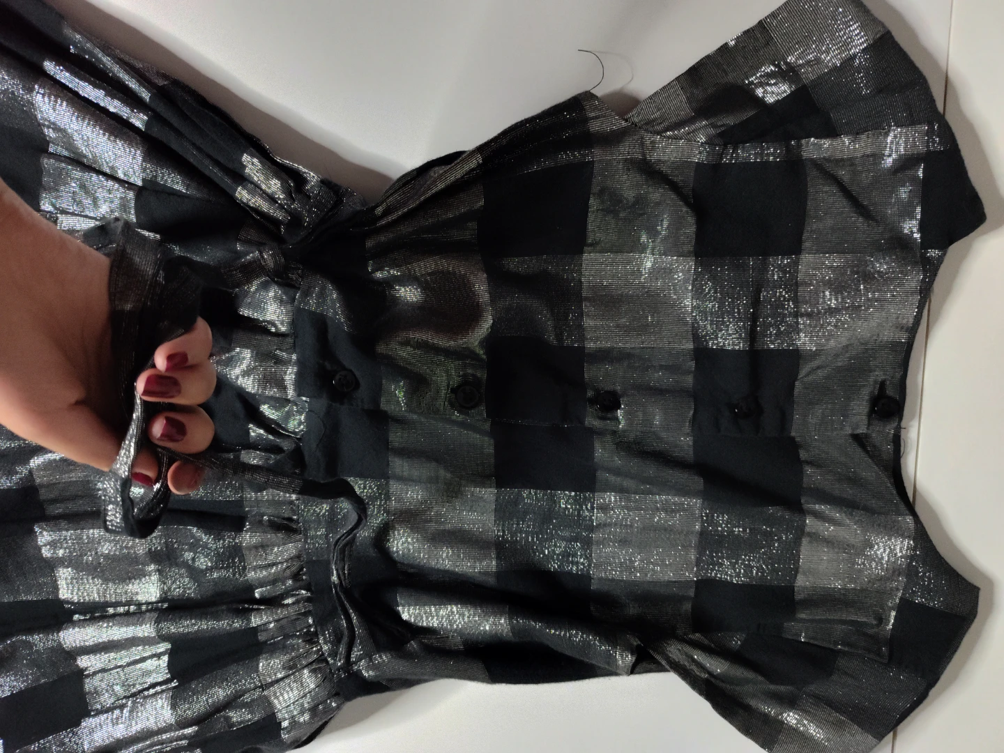 NEWBERRY Girls Plaid Dress Size 14 - photo 4