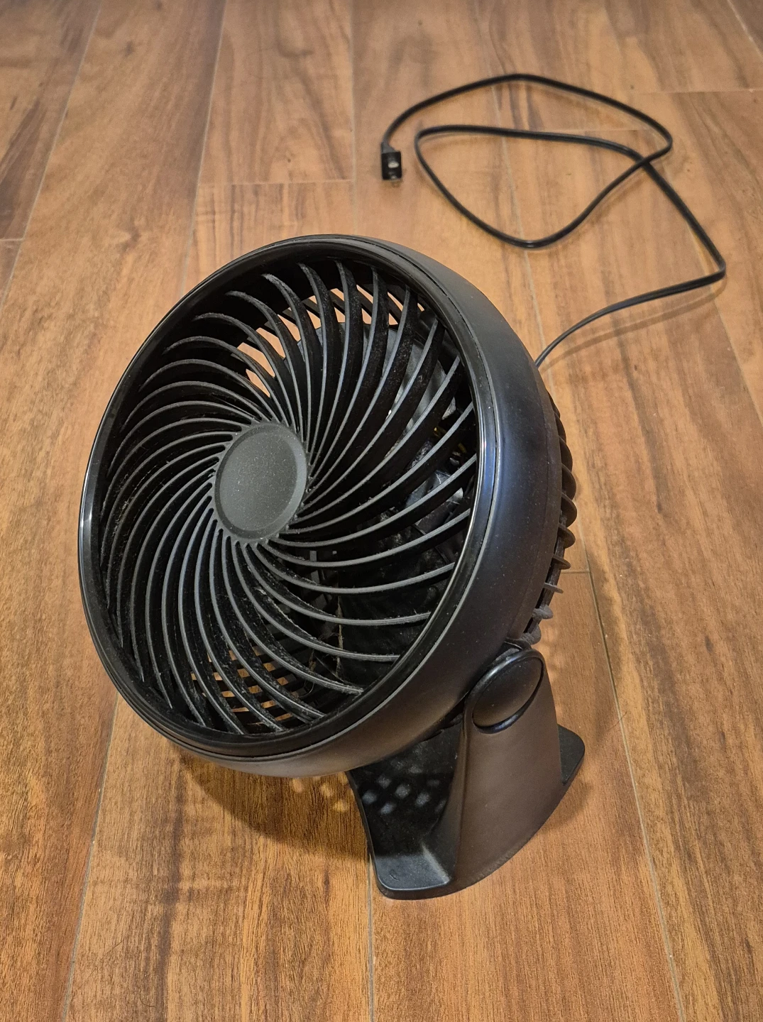Black Portable Desk Fan