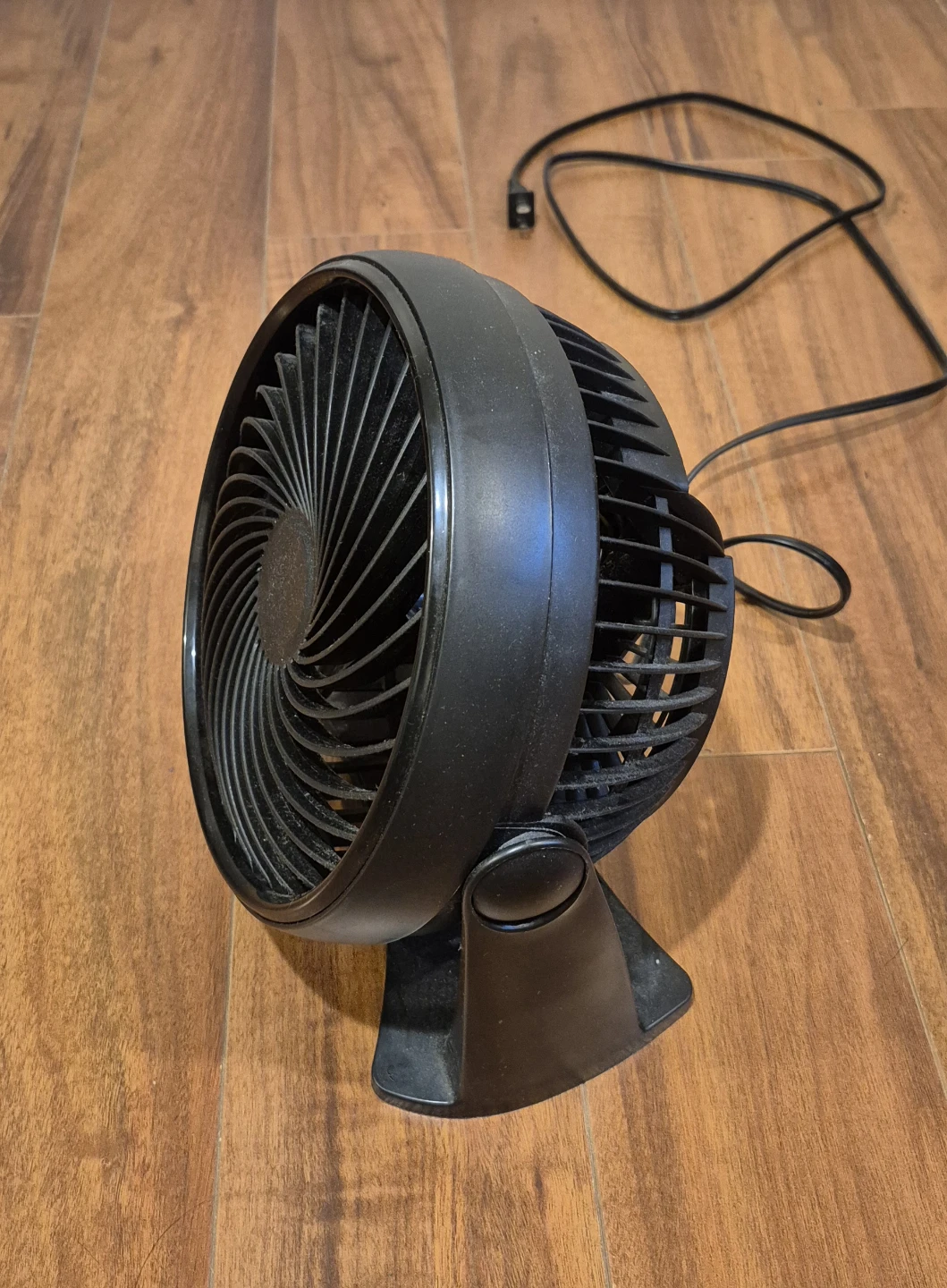 Black Portable Desk Fan - photo 4