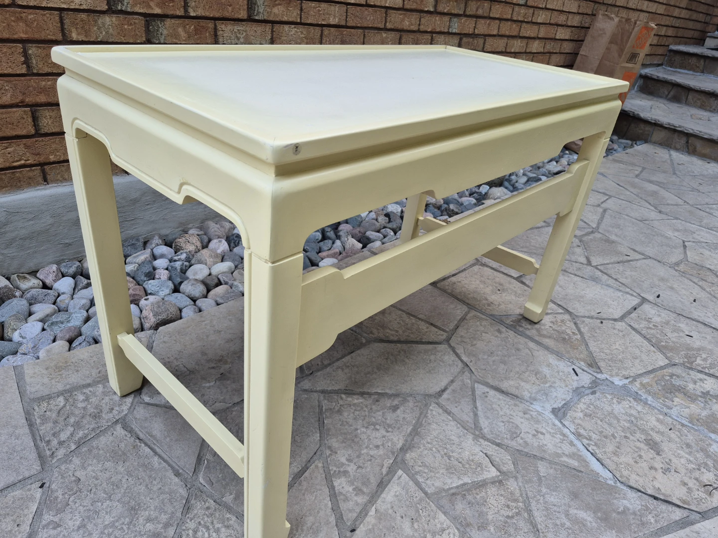 Fantastic Unique and Elegant Yellow Accent Table - photo 3