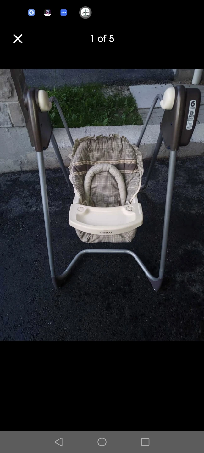 Graco swing - photo 4