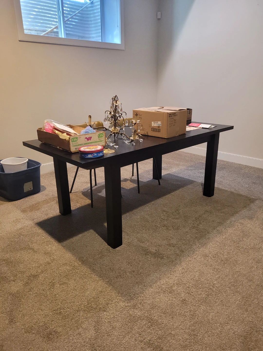 Black Dining Table